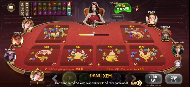 Bầu cua nổ hũ