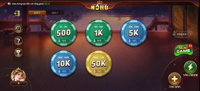 Game bài nổ hũ Poker