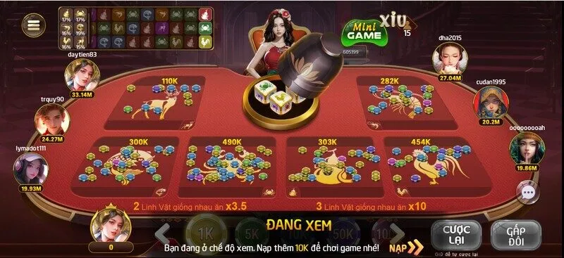 Kinh nghiệm chơi Bầu Cua Nổ Hũ Nohu90