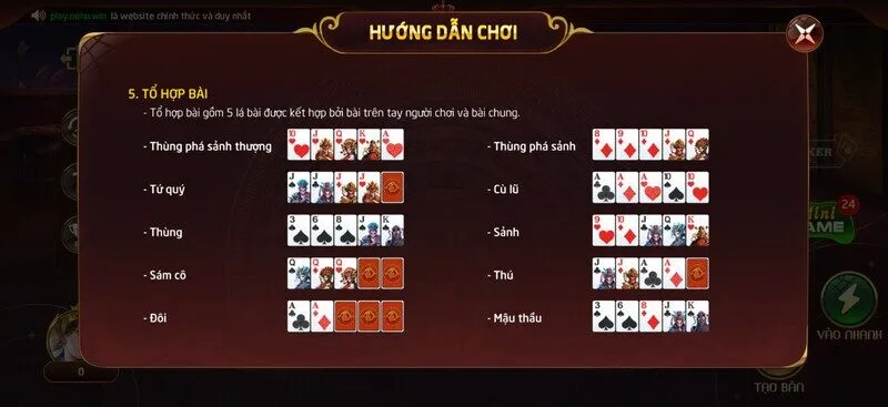 Kinh nghiệm chơi Game bài nổ hũ Poker Nohu90